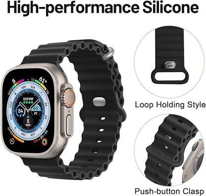 Реплика на Apple Watch Ultra (Черен)