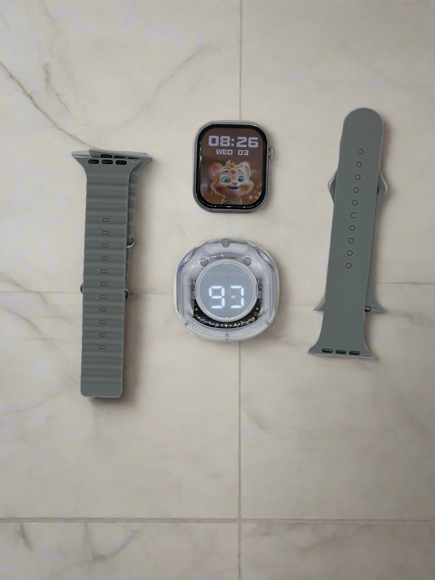 Смарт комплект AEMAI RM34 – часовник и слушалки в едно!